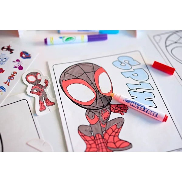 Фото - Набор для бумажного творчества Crayola Spidey (75-7193)